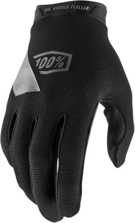 100% RIDECAMP Men's Motocross & Mountain Biking Gloves - Lightweight MTB & Dirt Bike Riding Protective Gear