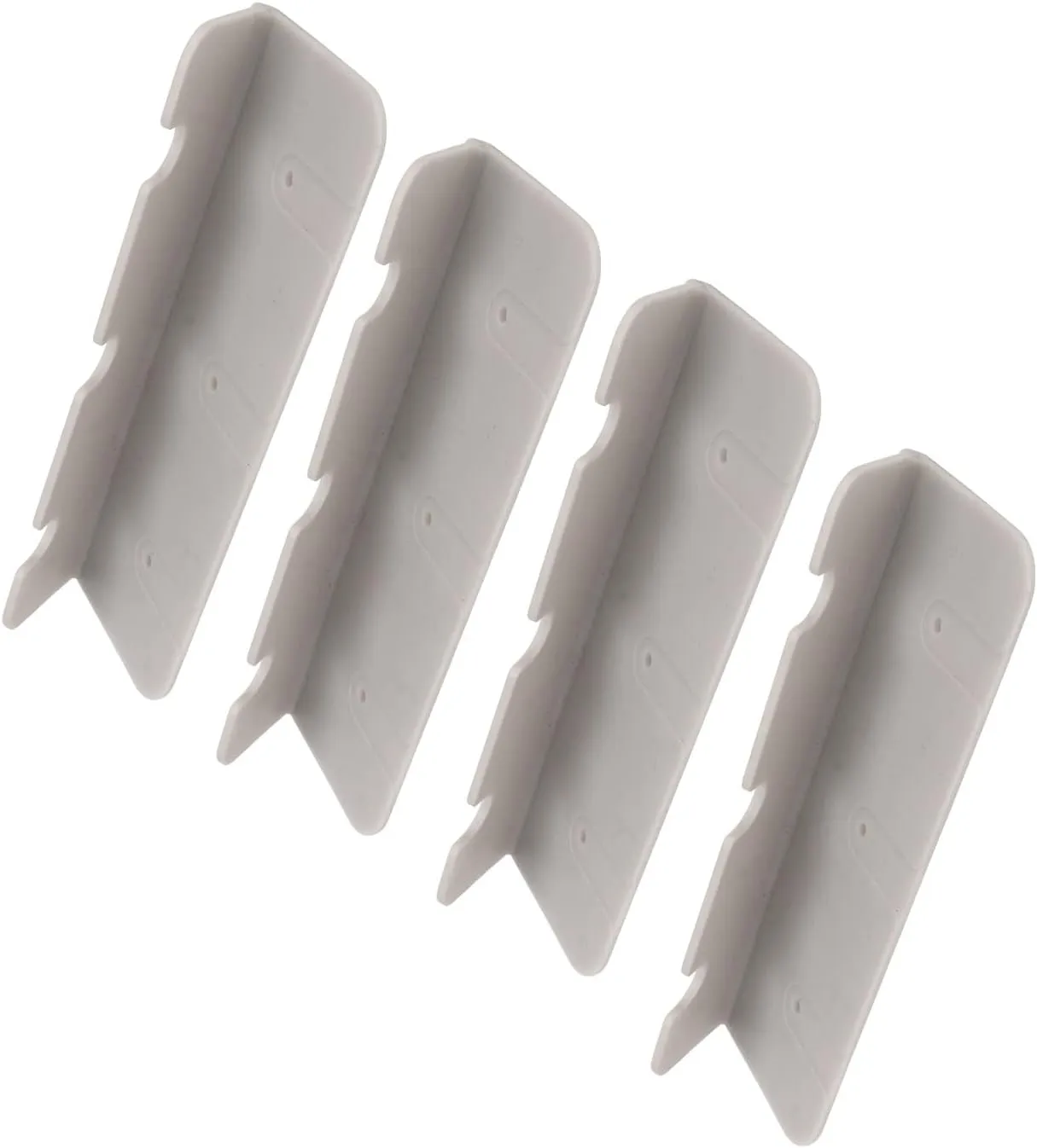 4Pcs PVC Inflatable Boat Seat Hook Clip Bracket, Boat Clip Bracket for Inflatable Rubber Dinghy Raft Yacht Kayak Rowing Boat Accessories