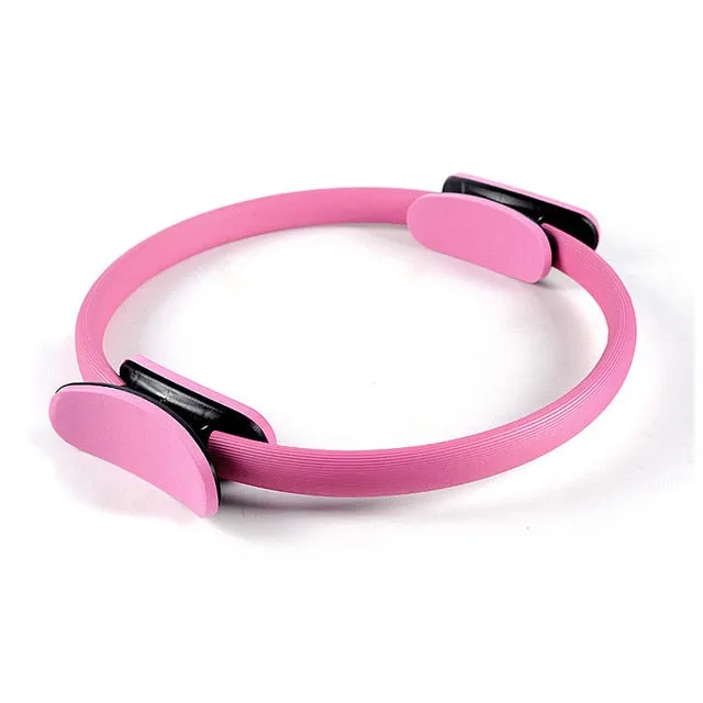 5PCS Yoga Ball Magic Ring Pilates Circle Exercise Equipment Workout Fitness Training Resistance Support Tool Stretch Band