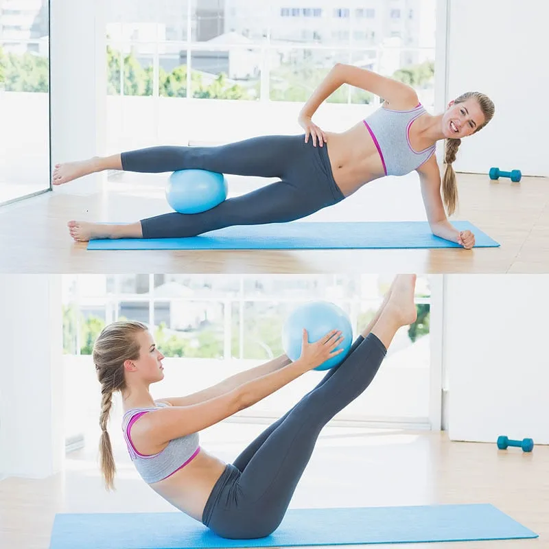 5PCS Yoga Ball Magic Ring Pilates Circle Exercise Equipment Workout Fitness Training Resistance Support Tool Stretch Band