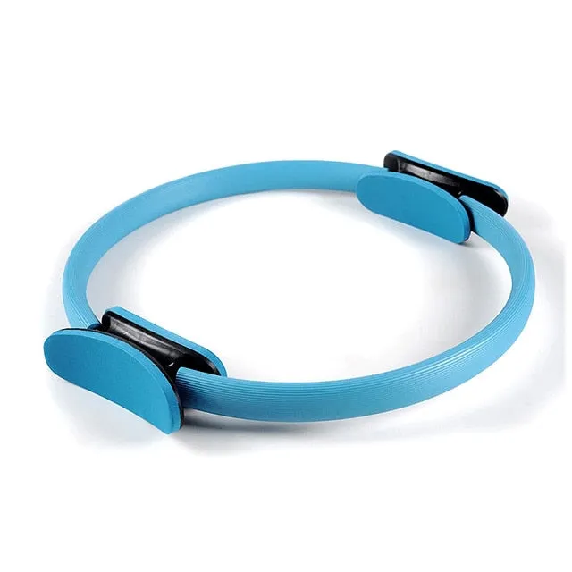 5PCS Yoga Ball Magic Ring Pilates Circle Exercise Equipment Workout Fitness Training Resistance Support Tool Stretch Band