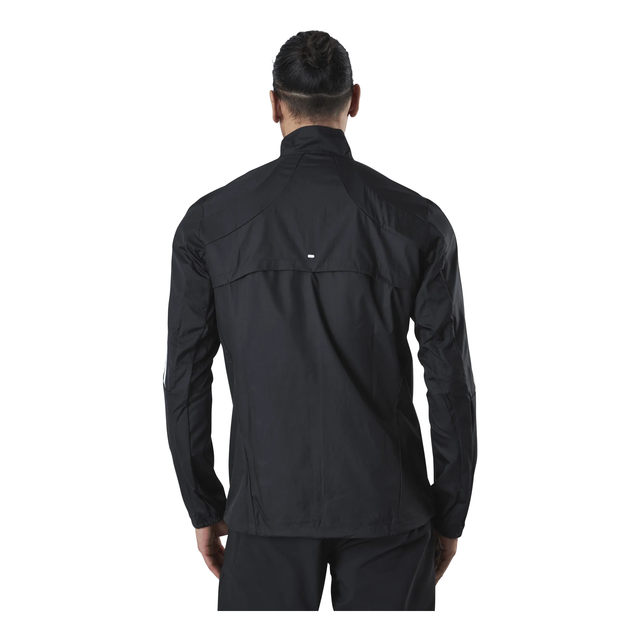 Adidas Marathon Jacket 3 Stripe Men Black / White