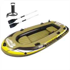 Adult Inflatable Fishing Boat, Children's Inflatable Boat with Paddles, Inflatable Raft Boat, Kayak, Small Raft