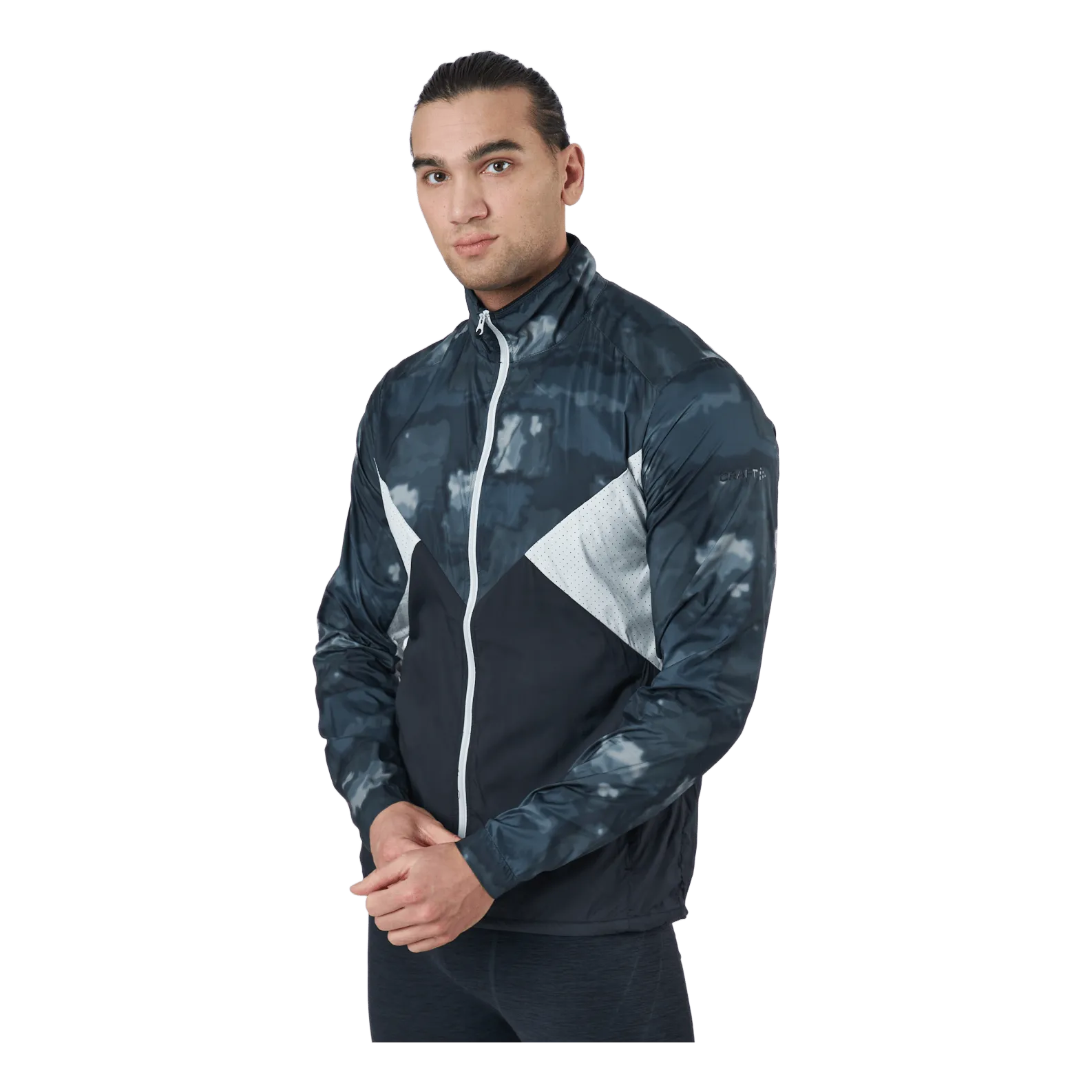 Adv Essence Wind Jacket M Black-granite