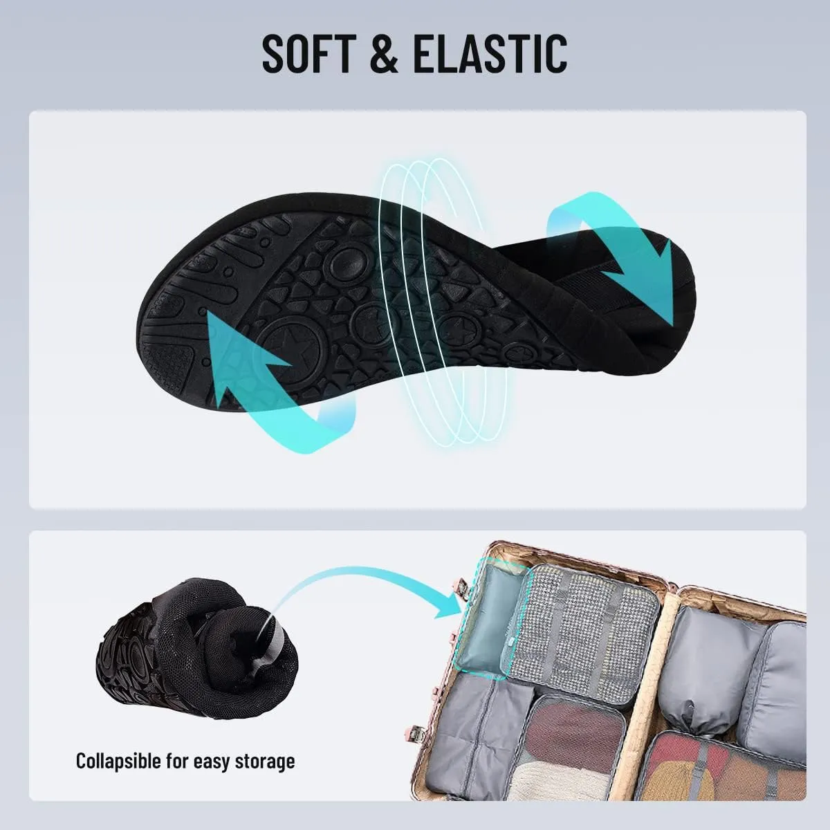 Aqua Socks Beach Water Shoes Barefoot Yoga Socks Quick-Dry Surf Pool Swim Shoes for Women Men