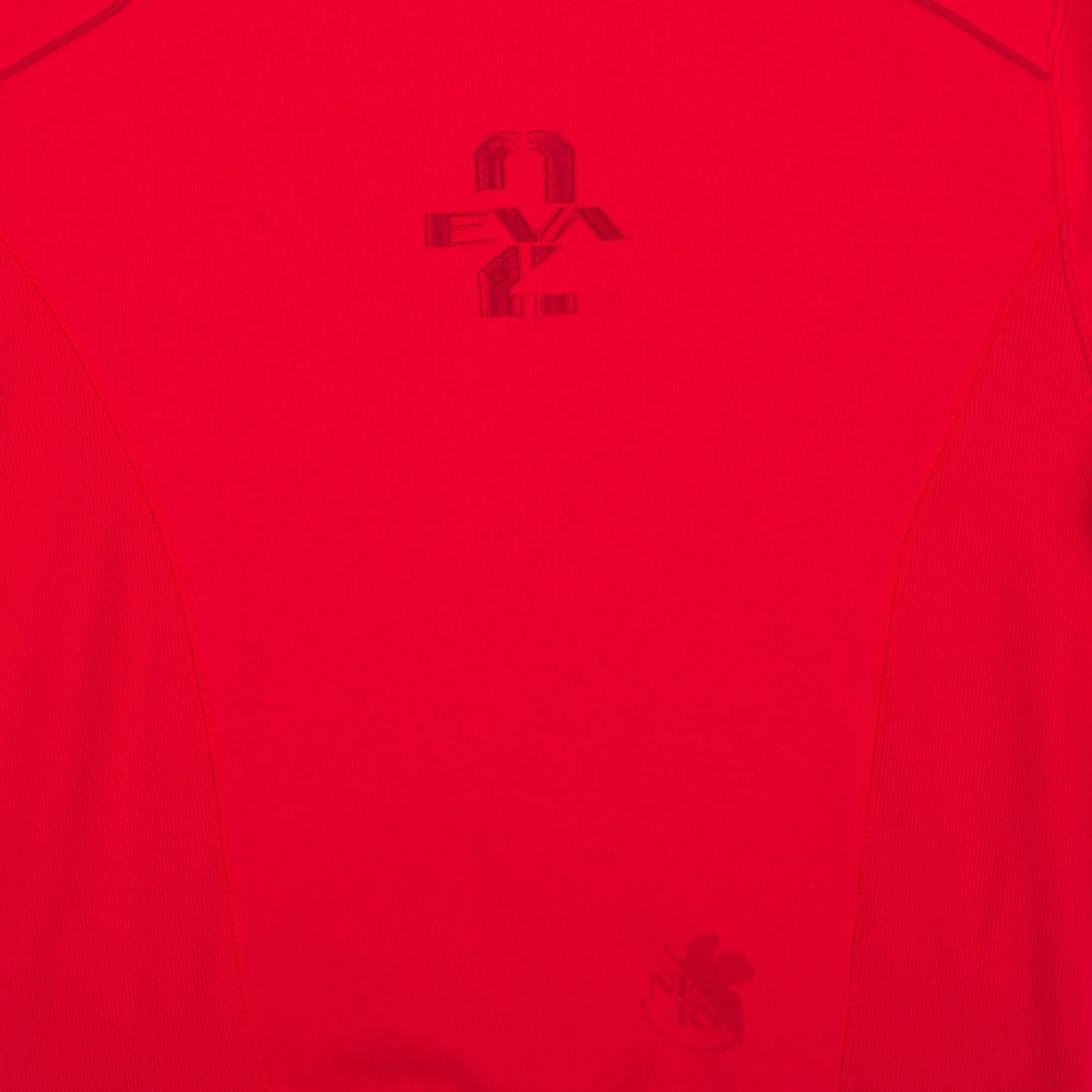Asuka Langley Red Mock Neck Sweatshirt