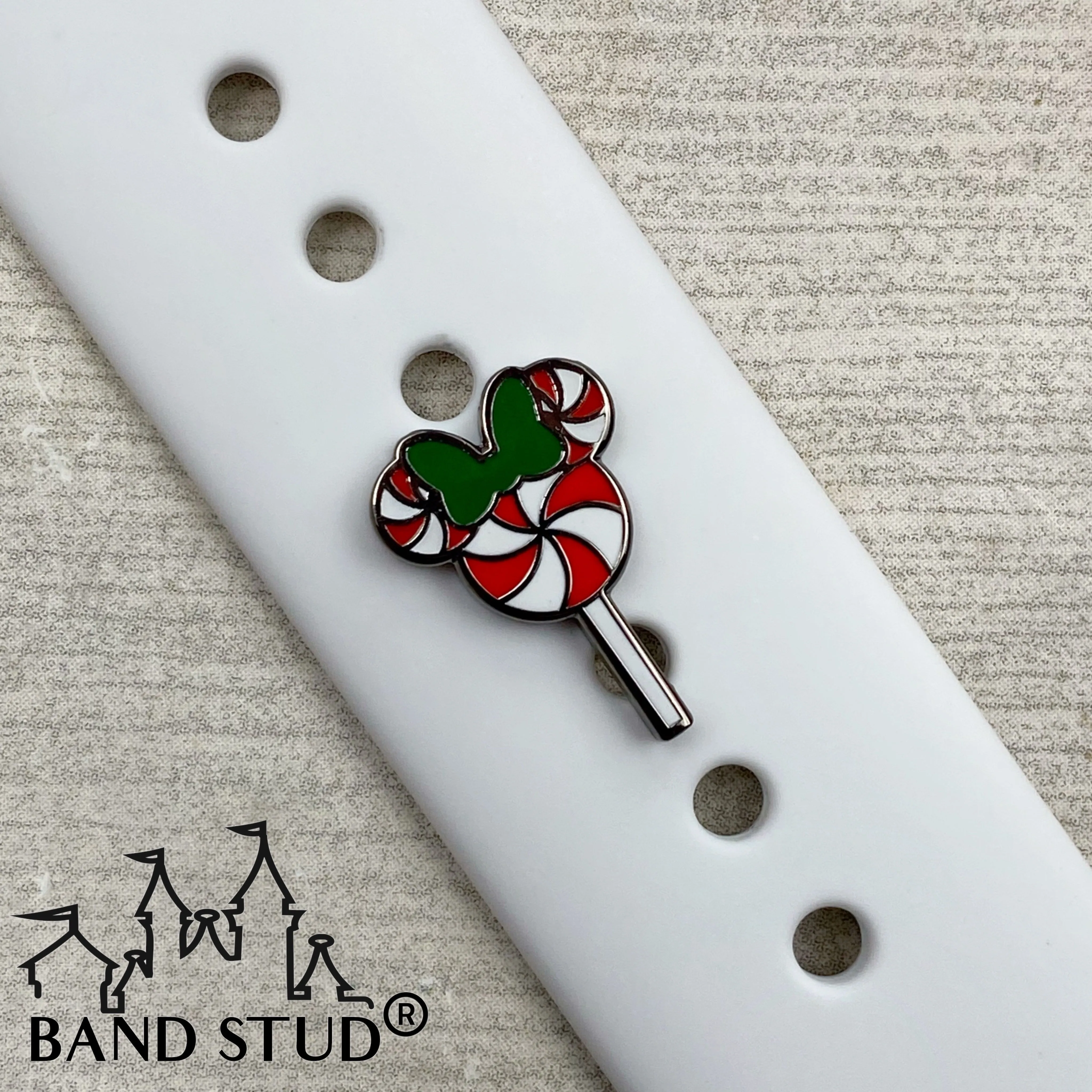 Band Stud® - Christmas Collection ~ Peppermint Treat