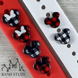 Band Stud® - Fall Collection - Buffalo Plaid / Buffalo Check Mouse