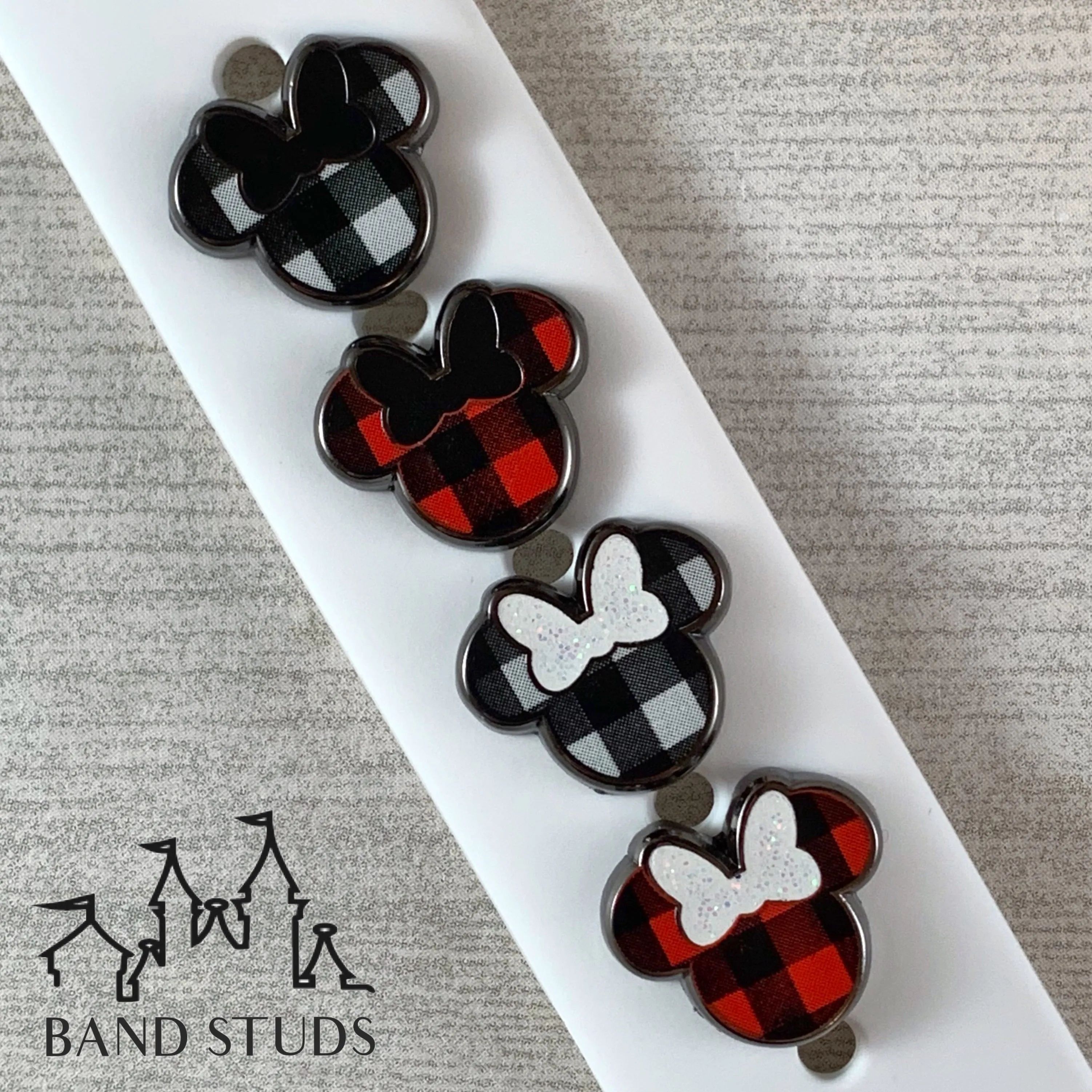 Band Stud® - Fall Collection - Buffalo Plaid / Buffalo Check Mouse