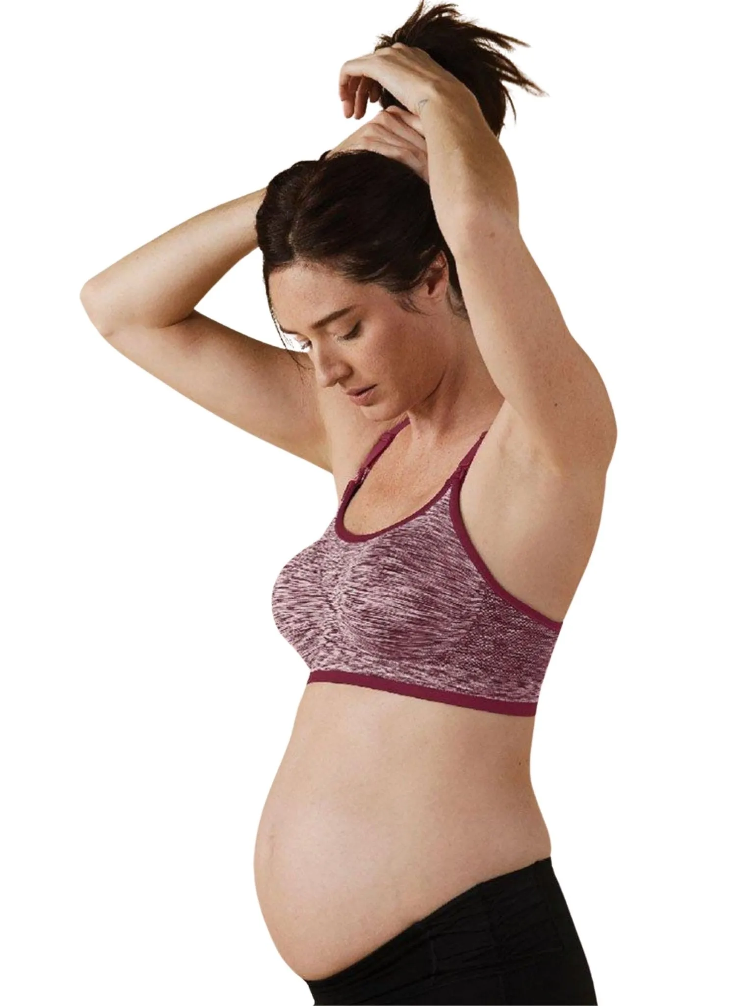 Body Silk Seamless Rhythm Nursing Bra - Rosewater
