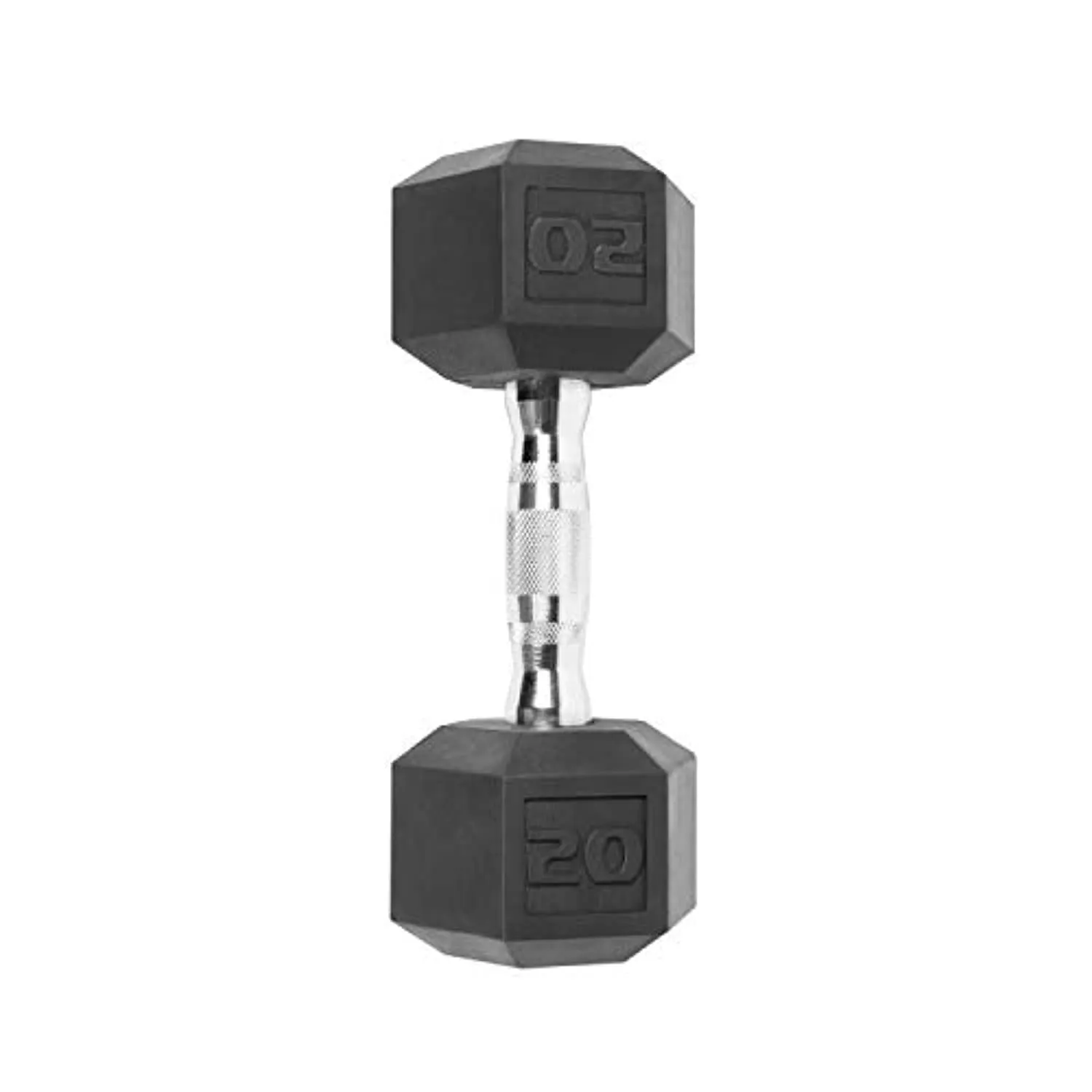 CAP Barbell Coated Hex Dumbbell Weights, Single