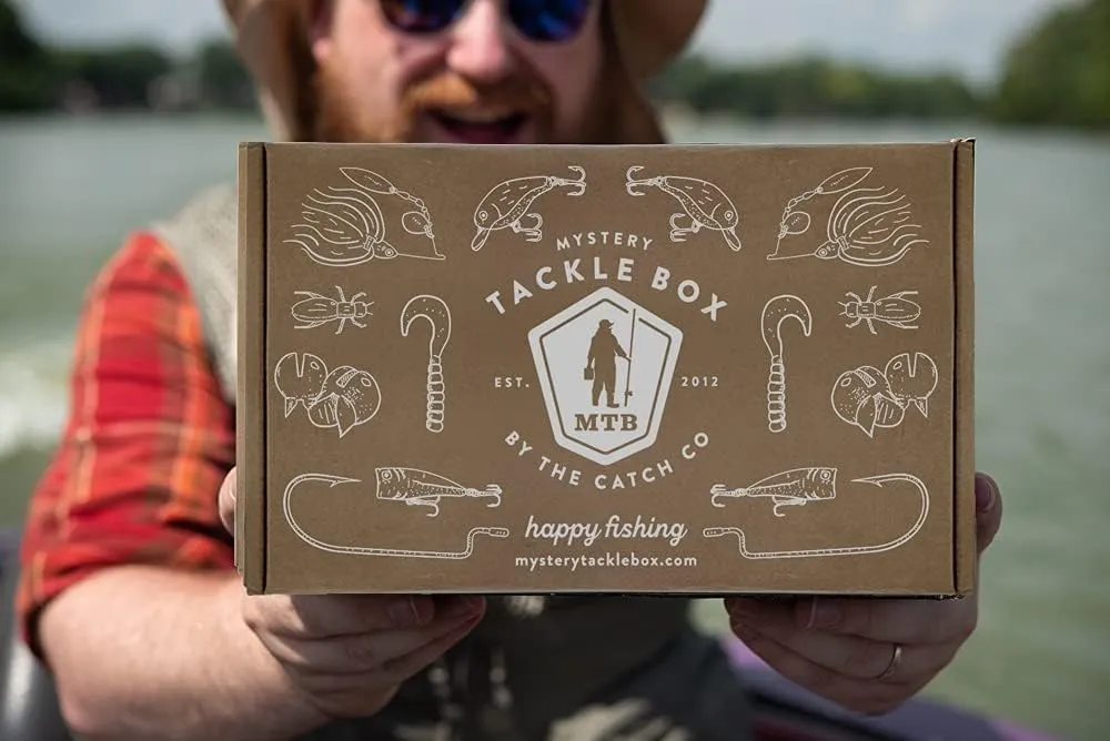 Catch Co Mystery Tackle Box Freshwater Catch All Fishing Kit | Bass | Trout | Crappie | Bluegill | Perch | Sunfish | Catfish |