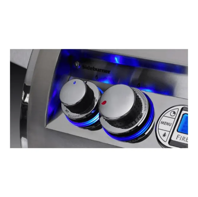 Fire Magic Aurora A430s 24-Inch Propane Gas Freestanding Grill w/ Flush Mounted Single Side Burner, 1 Sear Burner and Analog Thermometer - A430S-7LAP-62