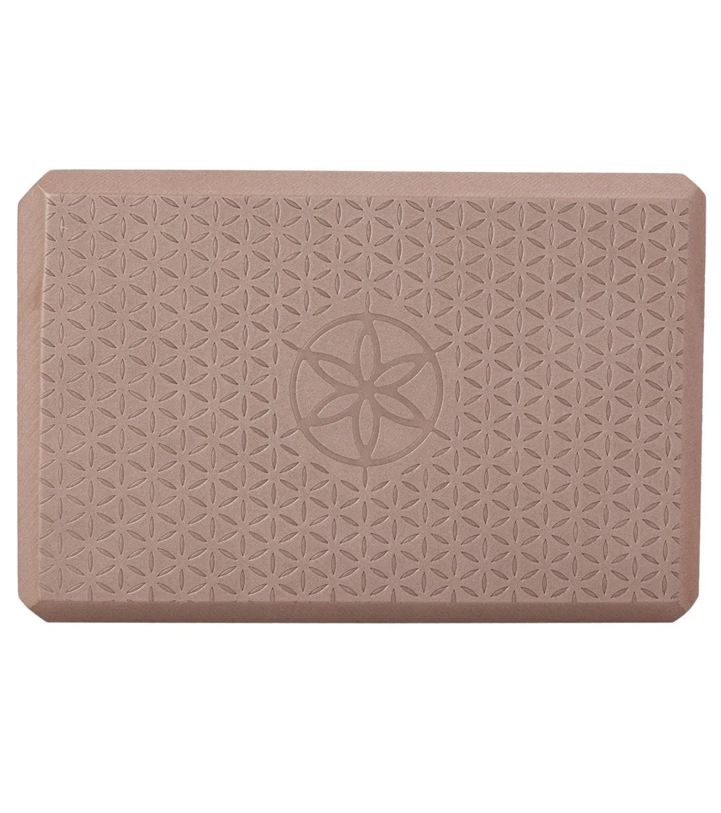 Gaiam Embossed Foam Yoga Block