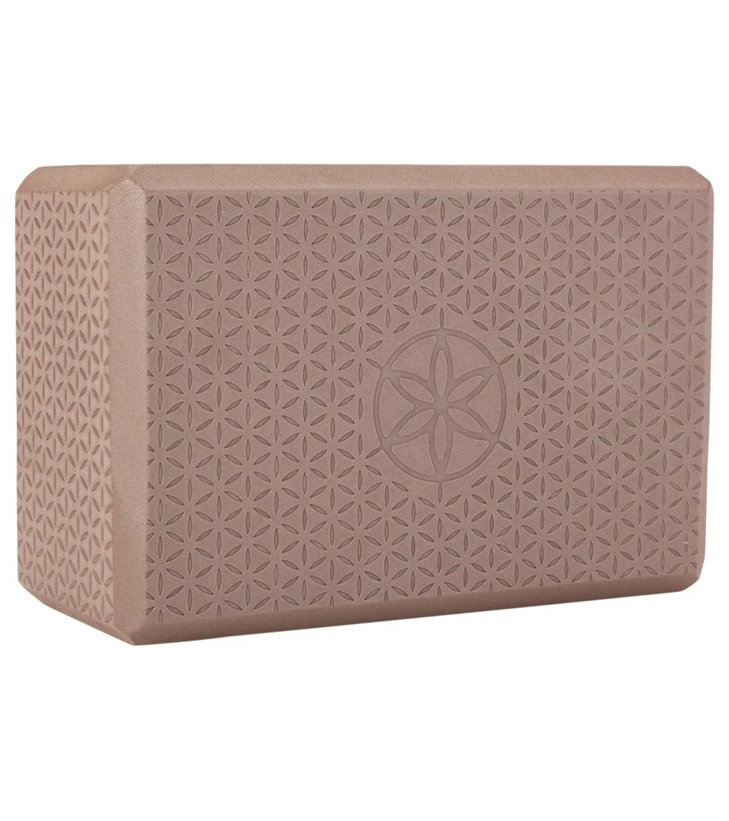 Gaiam Embossed Foam Yoga Block