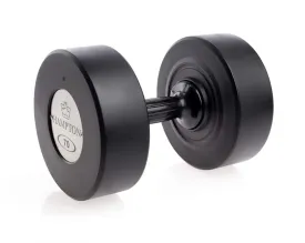 GEL-GRIP®, Round Urethane Pro-Style Dumbbell Pair, 35 LB