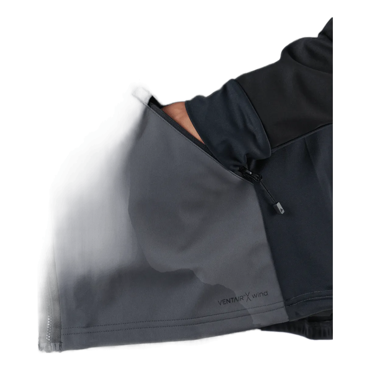 Glide Hood Jkt M Black-granite