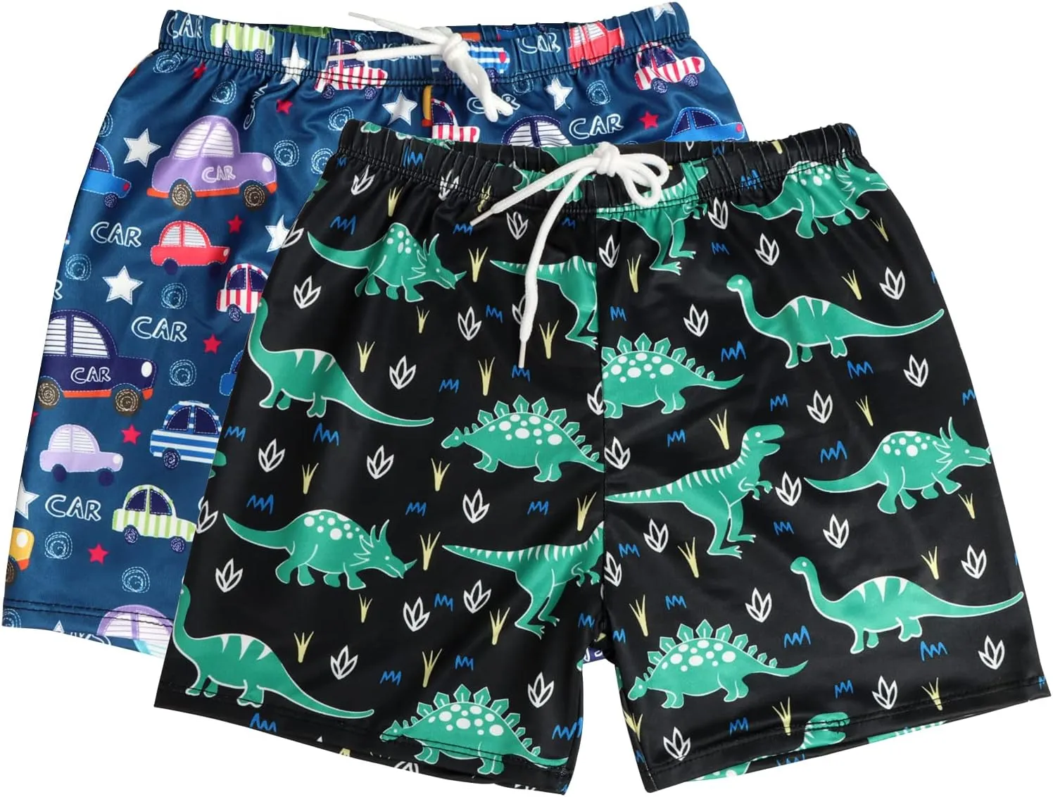 GOODKIDS Boys Swim Trunks Toddler Swim Board Shorts Quick Dry Beach Swimwear Trunks Shorts Bathing Bottom for Boy 2-8 Years