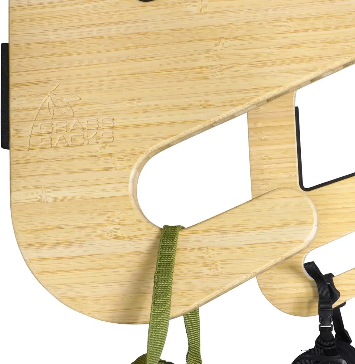 Grassracks Bamboo or Birch Wood Paddleboard Storage Rack - The O'ahu Series (Between 1-3 Boards)