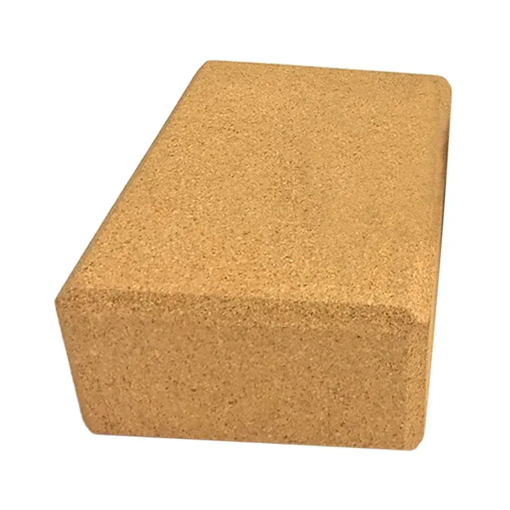High-Density Cork Yoga Block Set