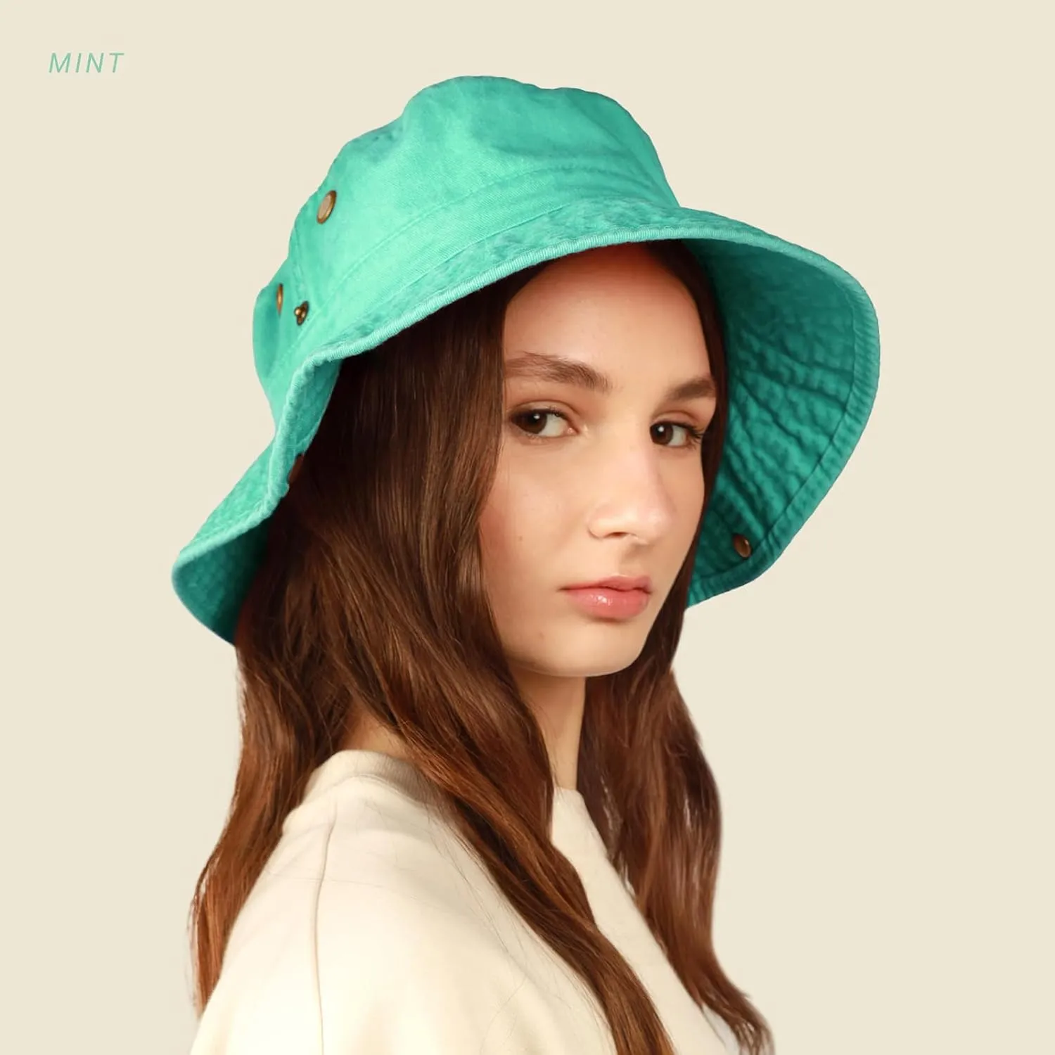 Hot Summer Bucket Hat - Trendy Cotton Sun Hat for Beach, Golf, Fishing - Fun Outdoor Vacation Boonie for Men and Women