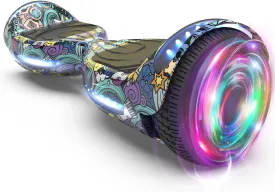 Hoverboard Certified HS2.01 Bluetooth Flash Wheel with LED Light Self Balancing Wheel Electric Scooter