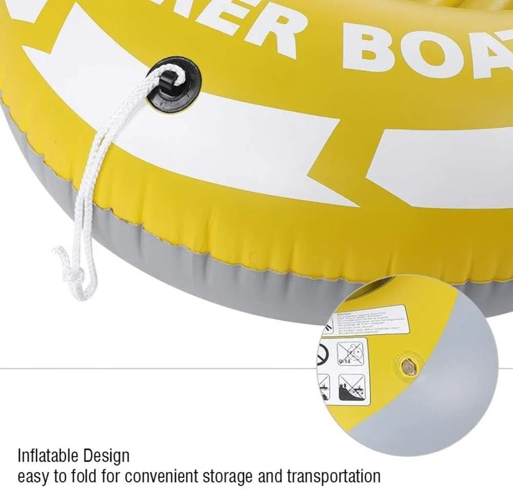 Inflatable Fishing Boats for Adults 2 Person, Inflatable Rafts, Inflatable Boat for Pool, Suitable for Two People