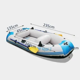 Inflatable Swimming Kayak Fishing Boat Inflatable Boat Kayak High-Power Inflatable Pump Kayak