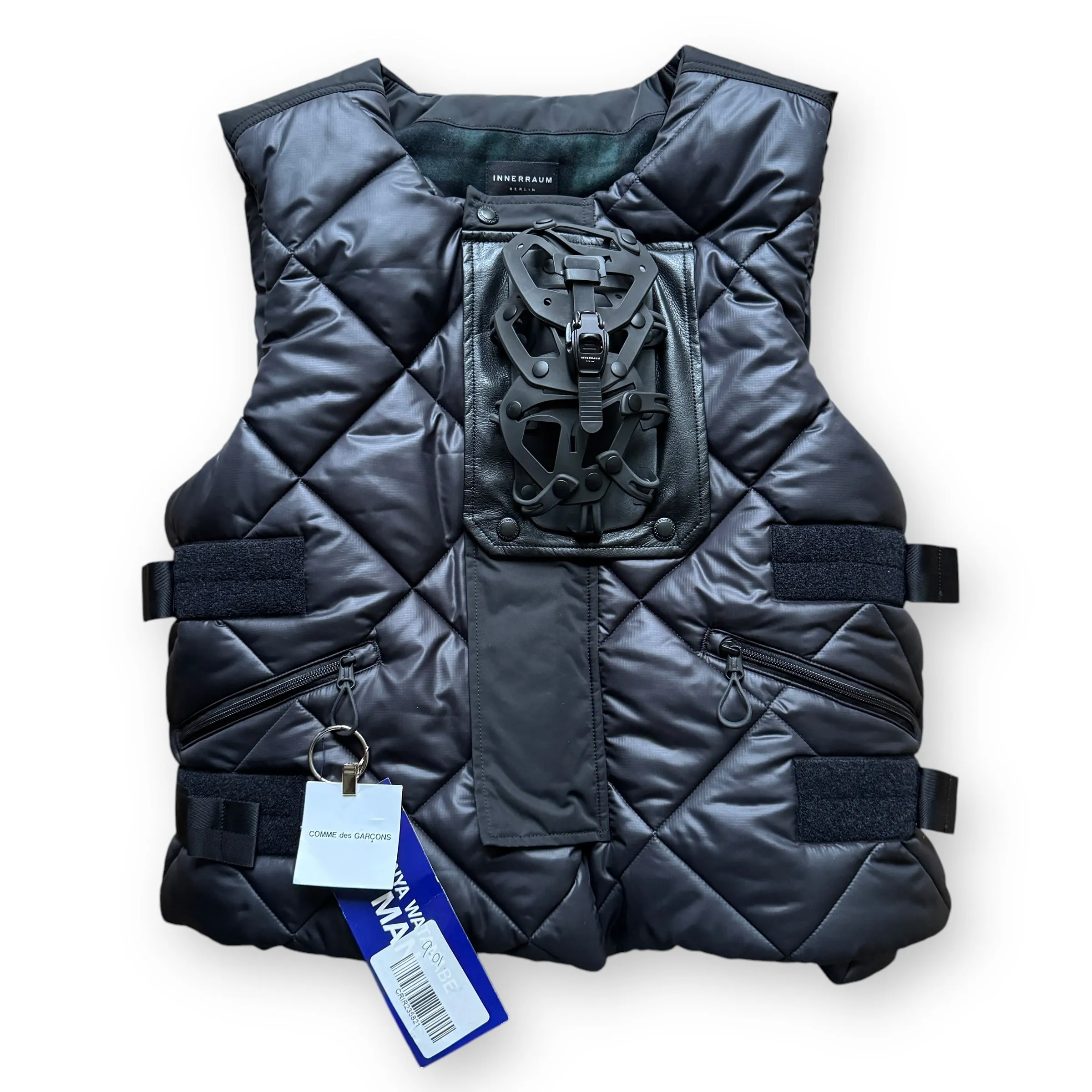 Junya Watanabe MAN x Innerraum Quilted Tactical Gilet   Armoured Cap