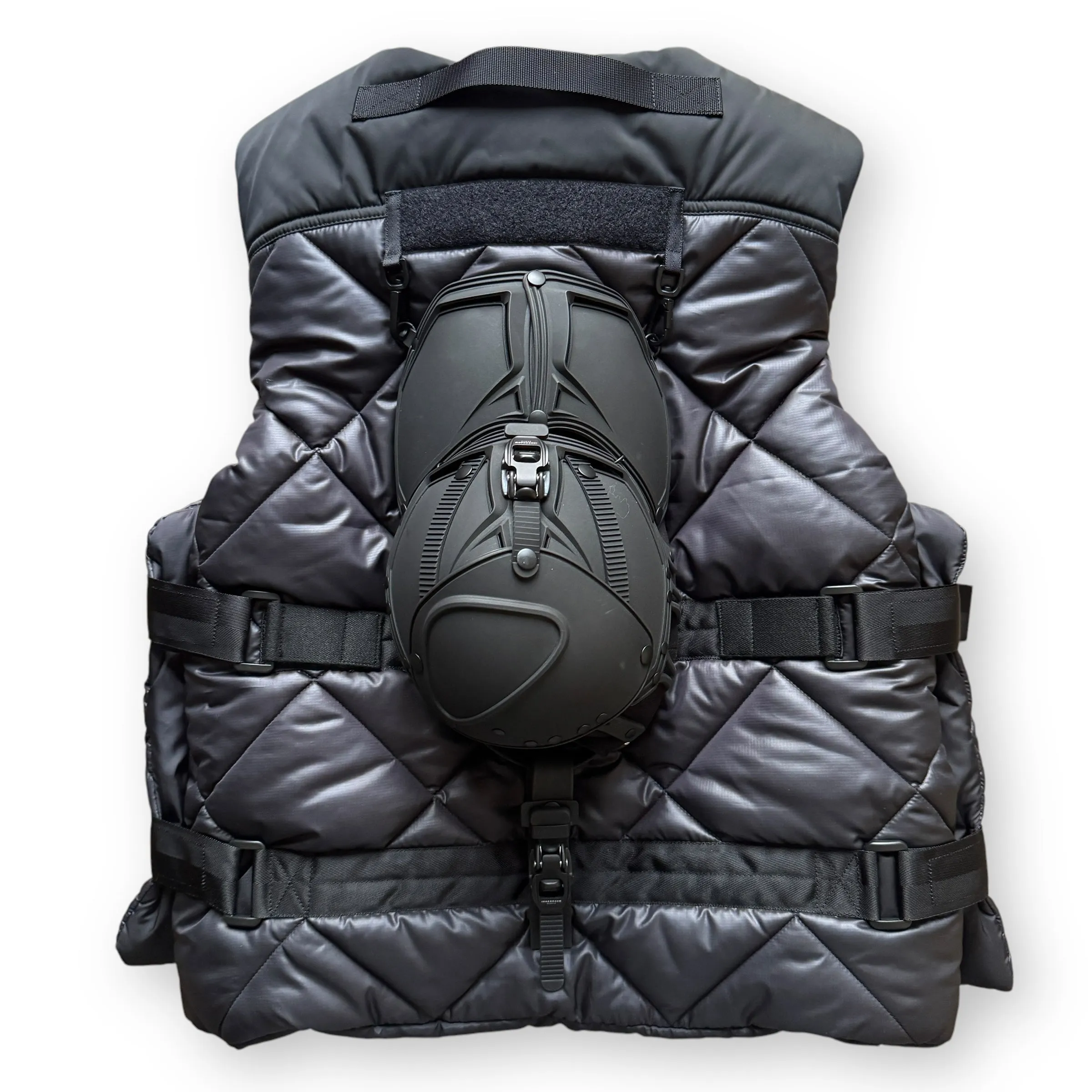 Junya Watanabe MAN x Innerraum Quilted Tactical Gilet   Armoured Cap
