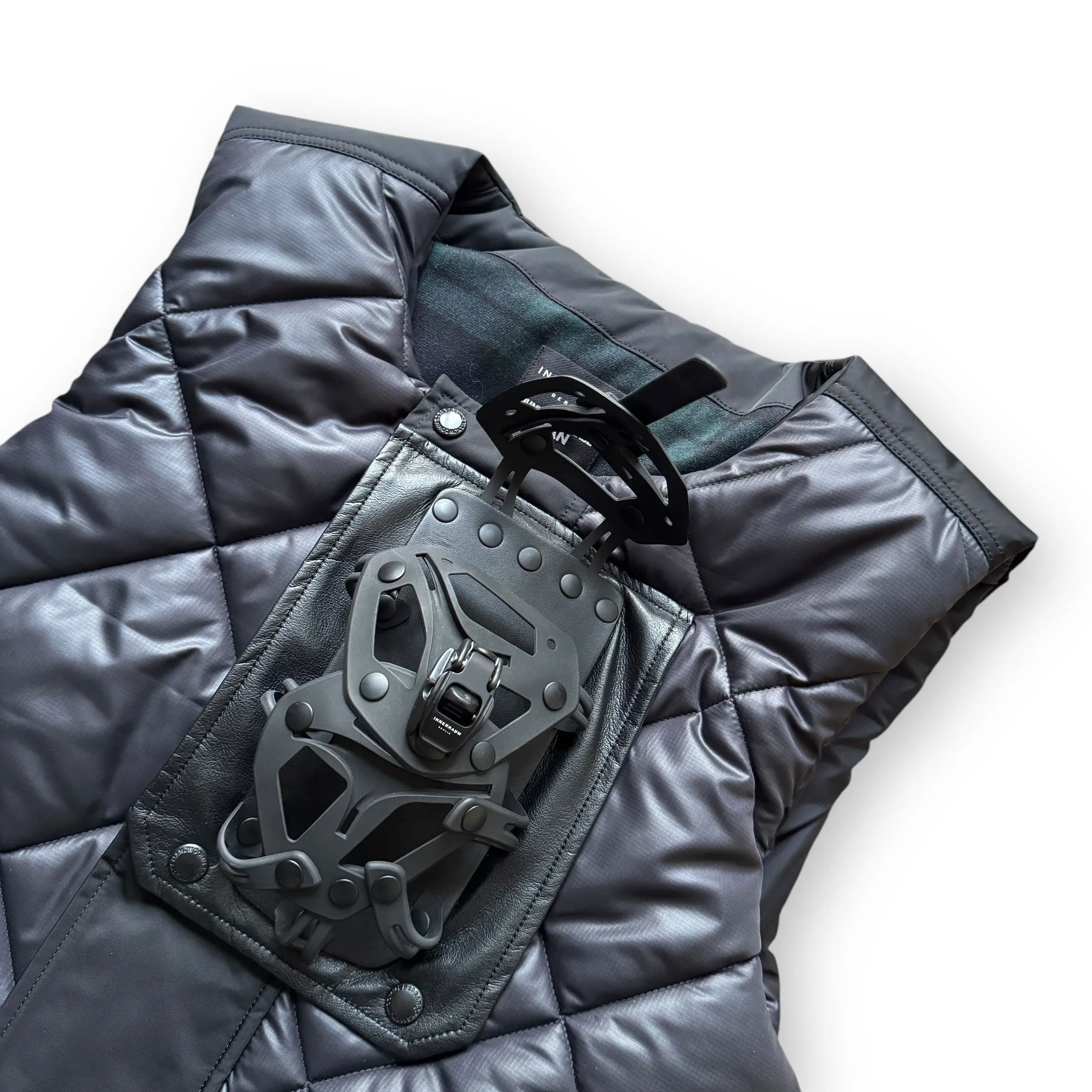 Junya Watanabe MAN x Innerraum Quilted Tactical Gilet   Armoured Cap