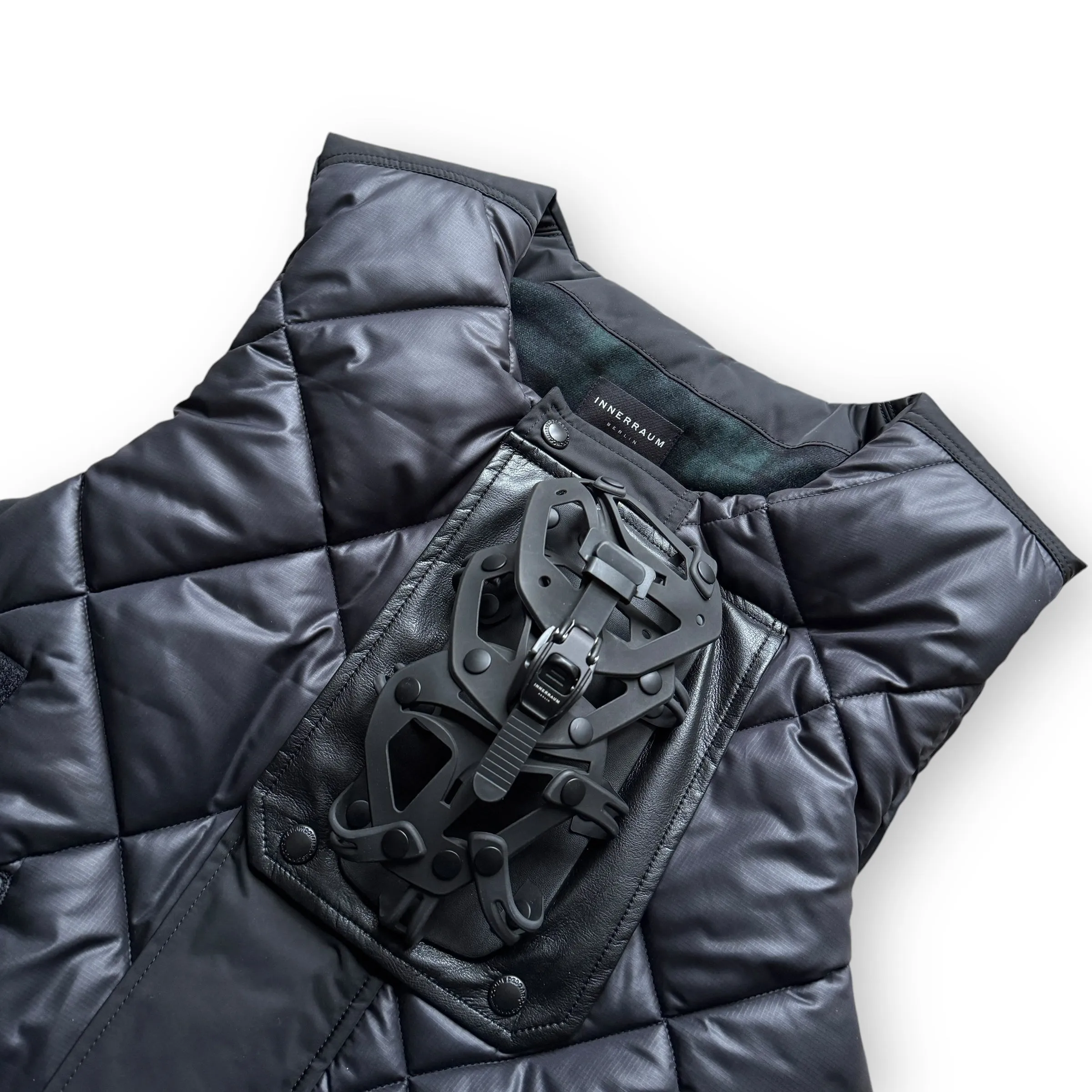 Junya Watanabe MAN x Innerraum Quilted Tactical Gilet   Armoured Cap