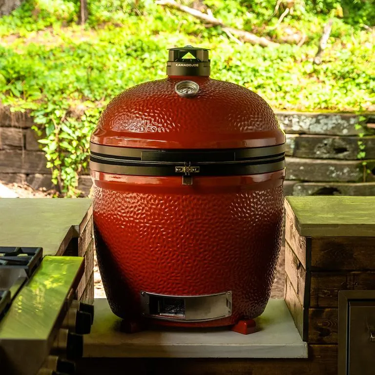 Kamado Joe Big Joe III 24" Standalone Ceramic Charcoal Grill & Smoker KJ15040821