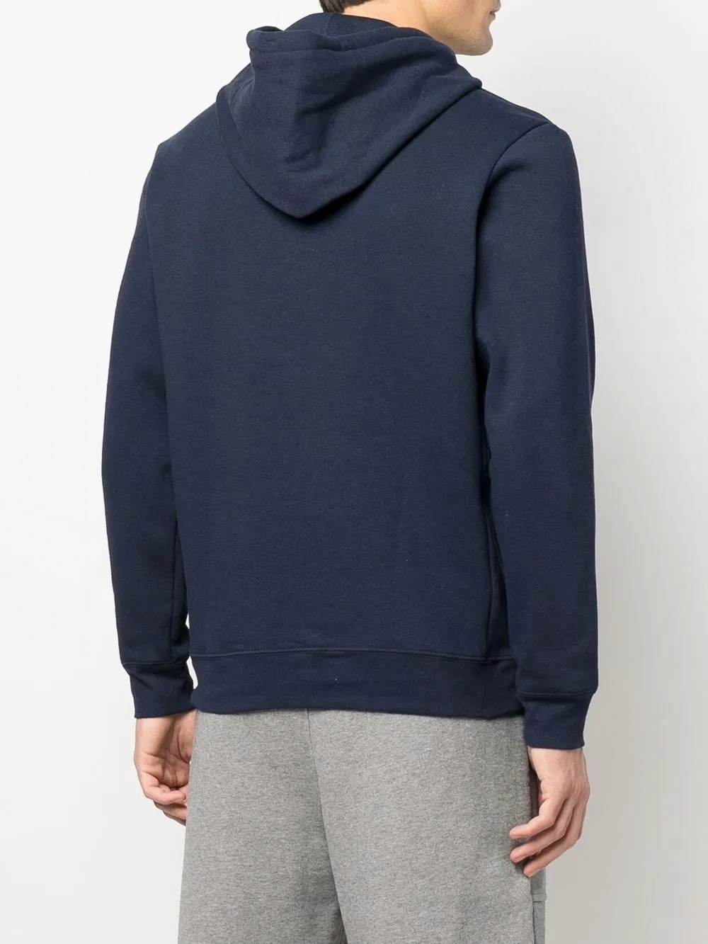 logo-print hoodie