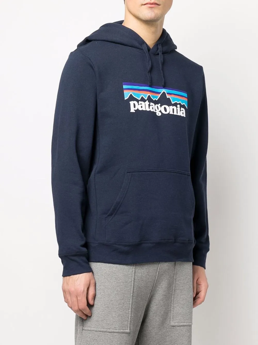 logo-print hoodie