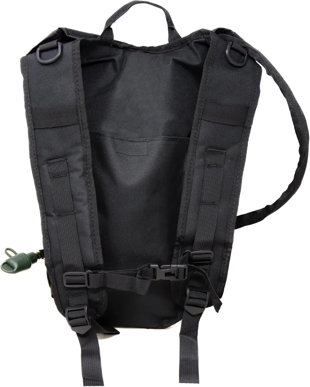 M MCGUIRE GEAR Hydration Backpack, Multi-Pocket Hiking Backpack with Hydration Bladder, Water-Resistant Nylon Water Bladder for Running, Cycling, and Biking, 3L/100 oz.