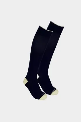 Navy Knee High Compression Socks