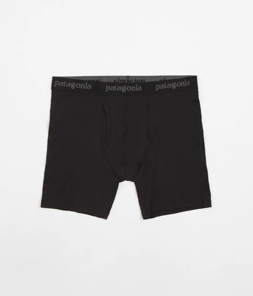 Patagonia Essential 6" Boxer Briefs - Black