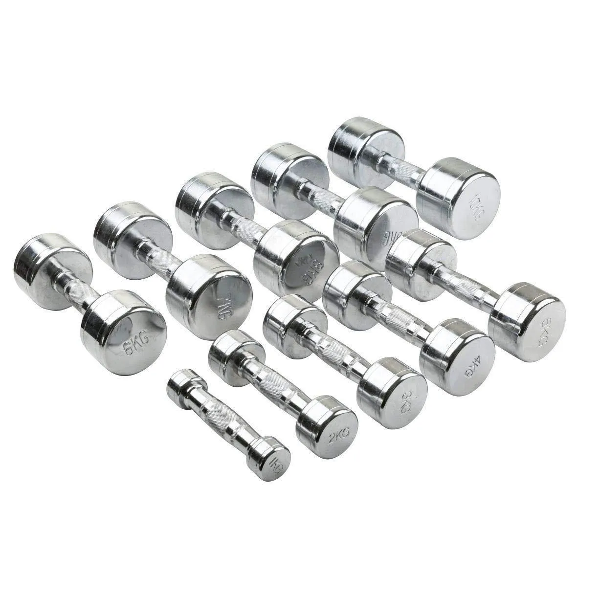 Prokick Power Steel Dumbbell - 5 KG, 6 KG, 7.5 KG, 10 KG, 12.5 KG