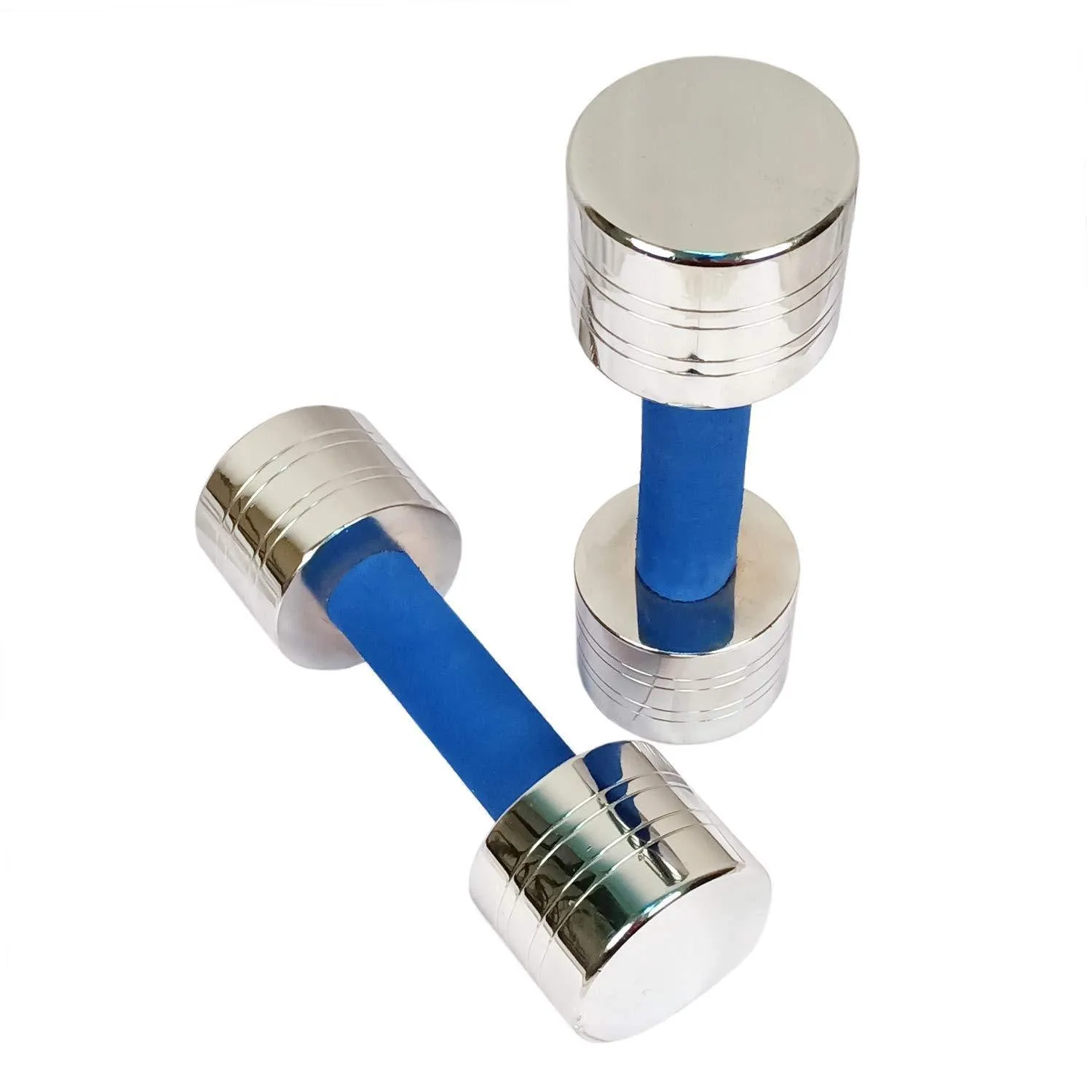 Prokick Steel Round Dumbbells with Grip