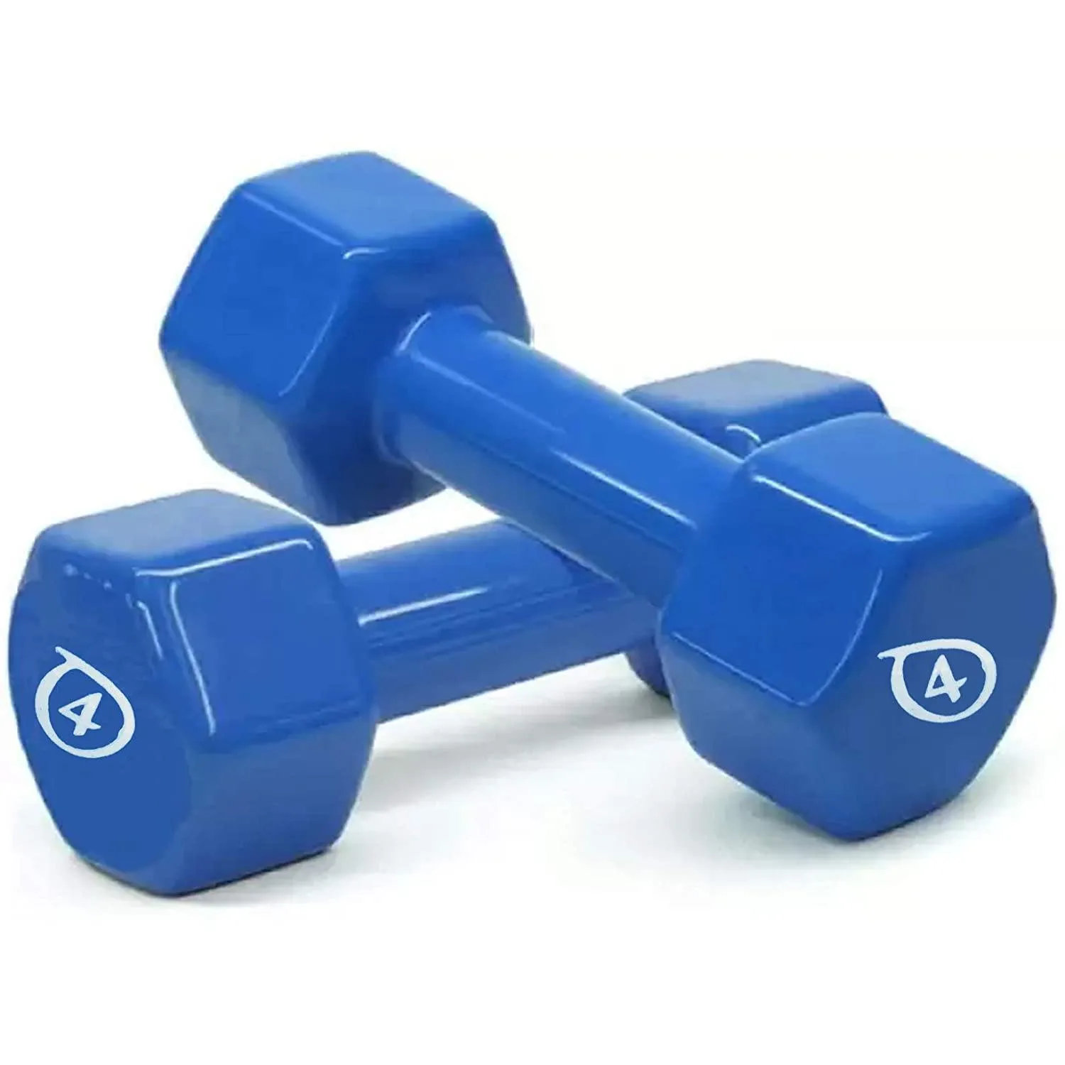 Prokick Vinyl Dumbbells -Set of 2 Blue