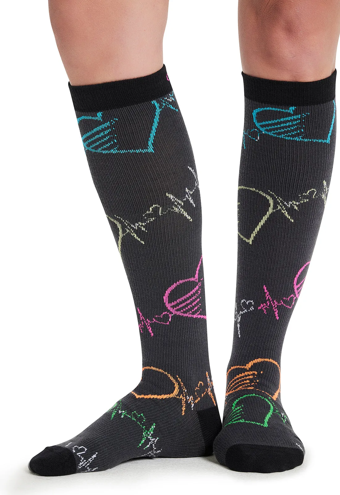 Regular Fit Women's 10-15mmHg Compression Socks