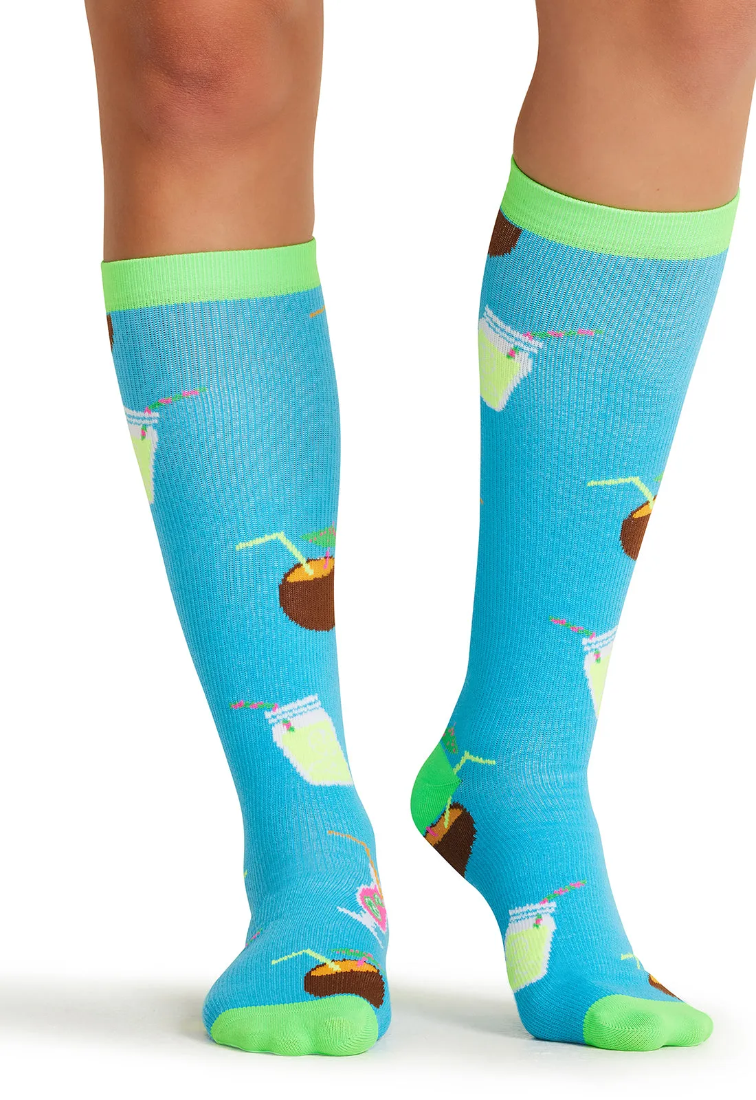 Regular Fit Women's 10-15mmHg Compression Socks