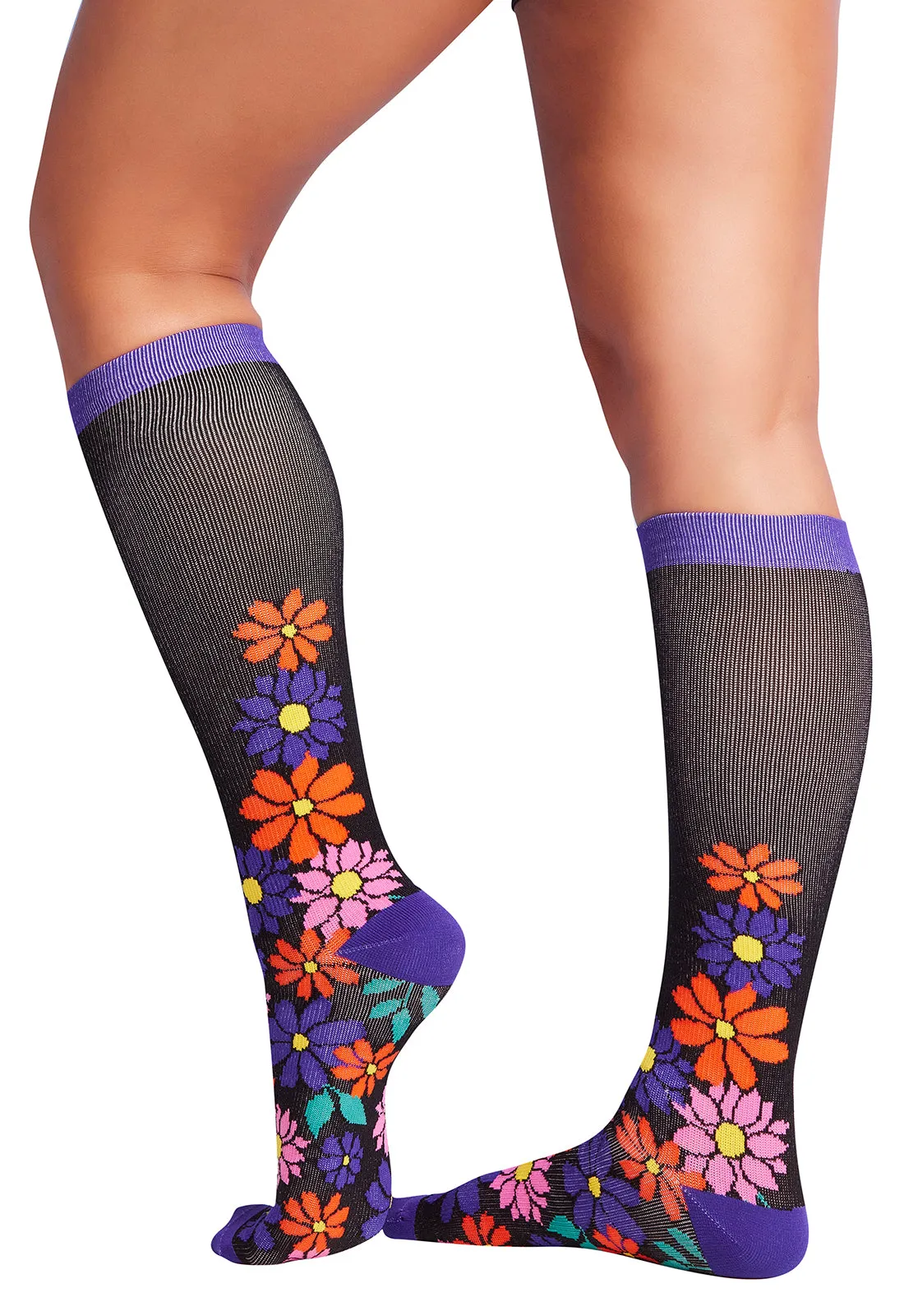 Regular Fit Women's 10-15mmHg Compression Socks
