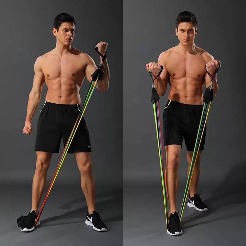 Resistance Bands Set (11 Piece Set)