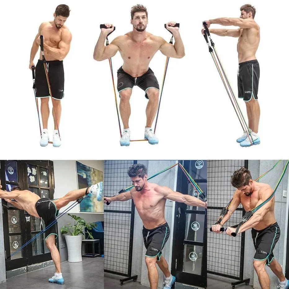 Resistance Bands Workout Exercise 11 PCS Set