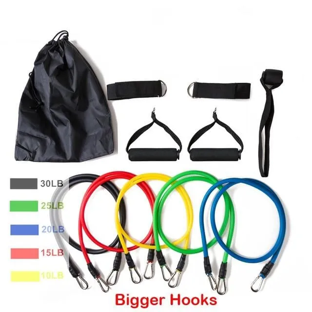 Resistance Bands Workout Exercise 11 PCS Set