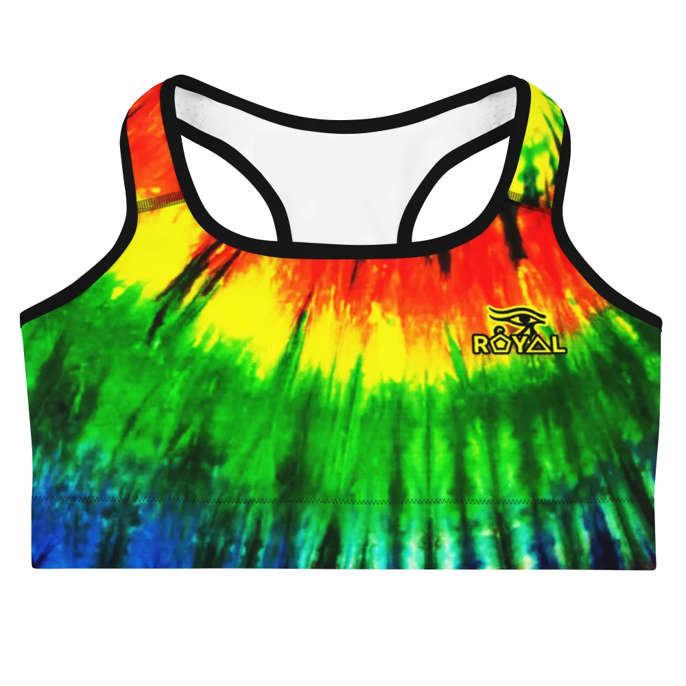 ROYAL. |  Urban Resort | CONSCIOUS CULTURE Eye of Ra Fashion Sports Bra RASTA 3