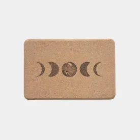 Scoria World Moon Cork Yoga Block