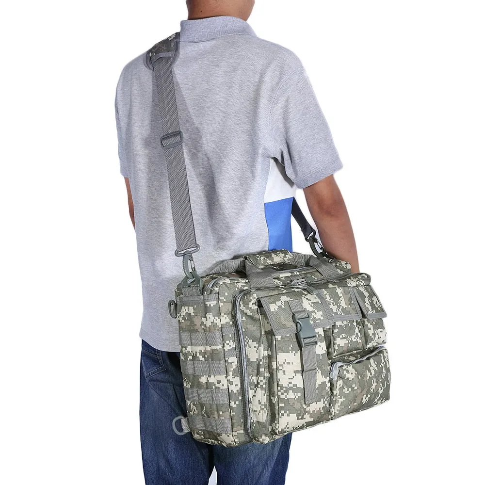 Sidiou Group Outlife Outdoor Military Computer Shoulder Messenger Bag Handbag Briefcase